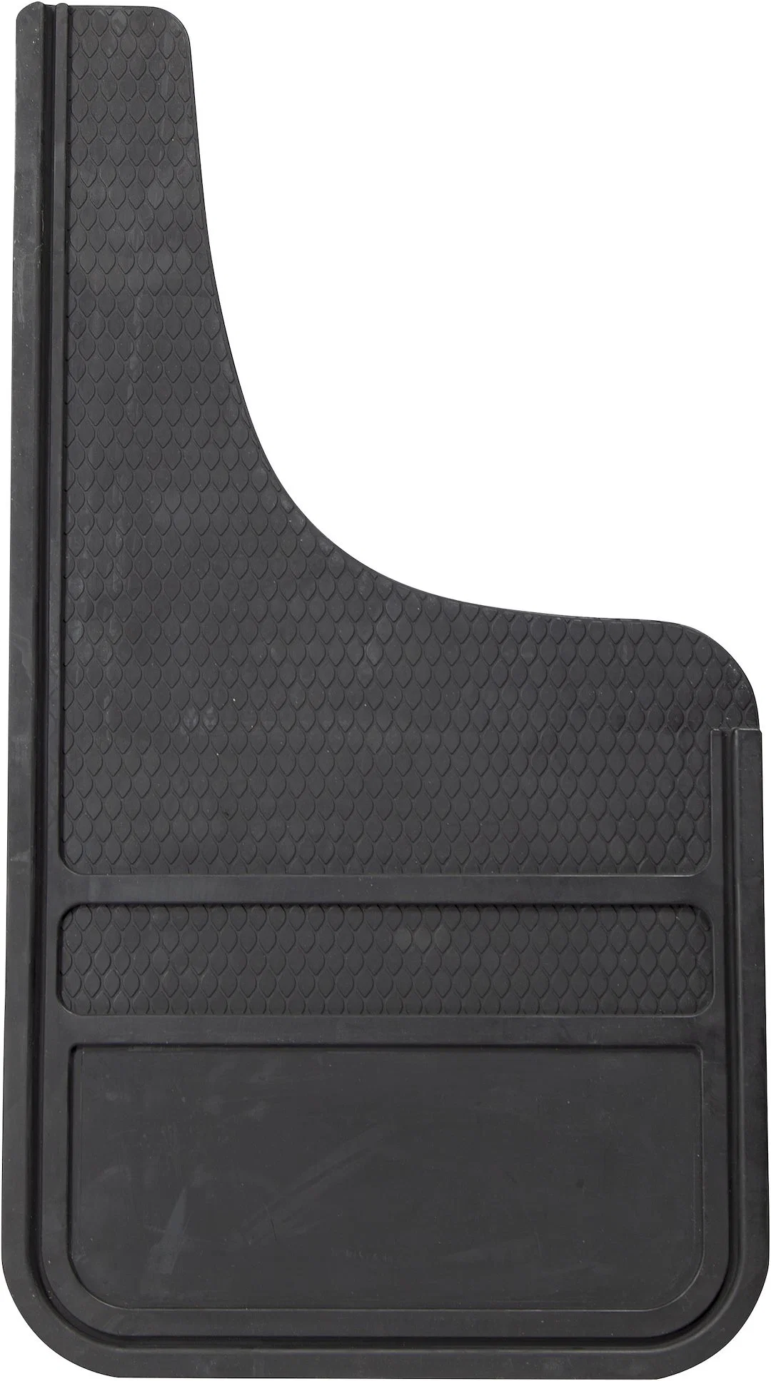 001845R01 – PLASTICOLOR Mud Flap, Universal Front 12 Inch x 23 Inch Set Of 2 Flat Without Logo Black Fiberglass Reinf...